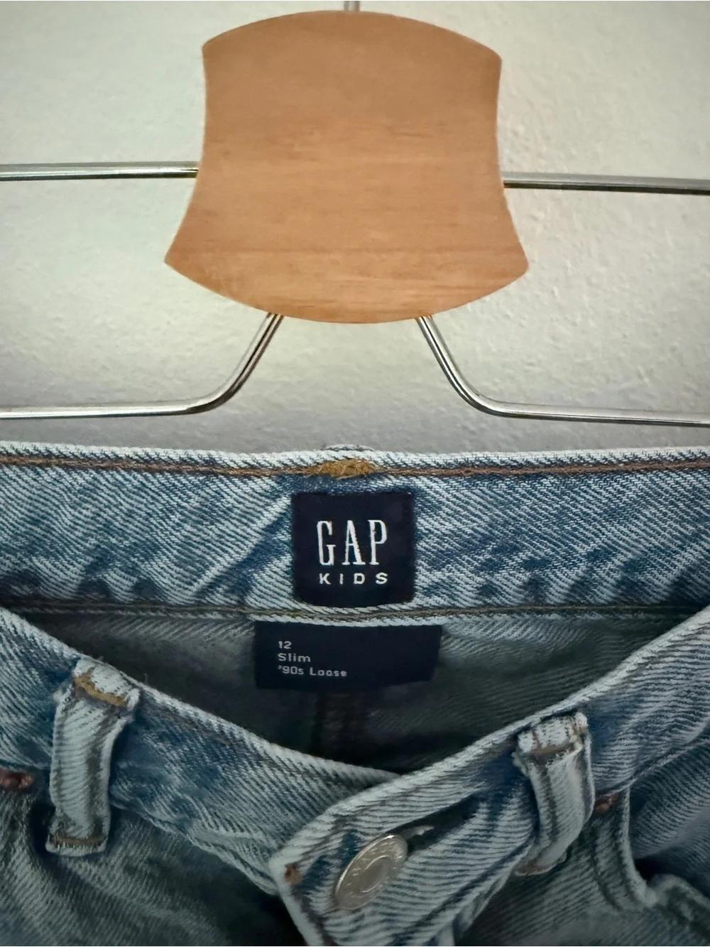 Gap Kids 90’s Loose Slim Denim Jean Shorts Sz 12